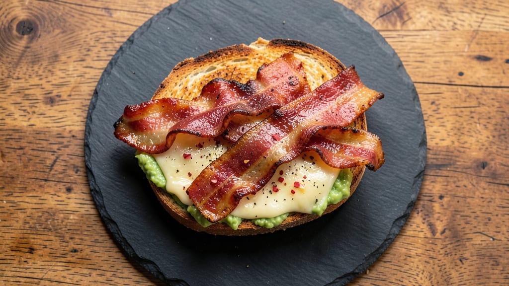 Bacon Avocado Grilled Cheese Recipe: Smoky Crispy Crust Meets Cool Creamy Layers