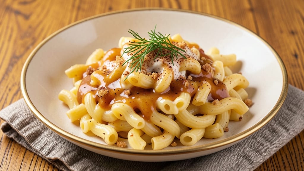 99 Restaurant Mac and Cheese Recipe: Crispy Breadcrust, Triple Cheese Rivers