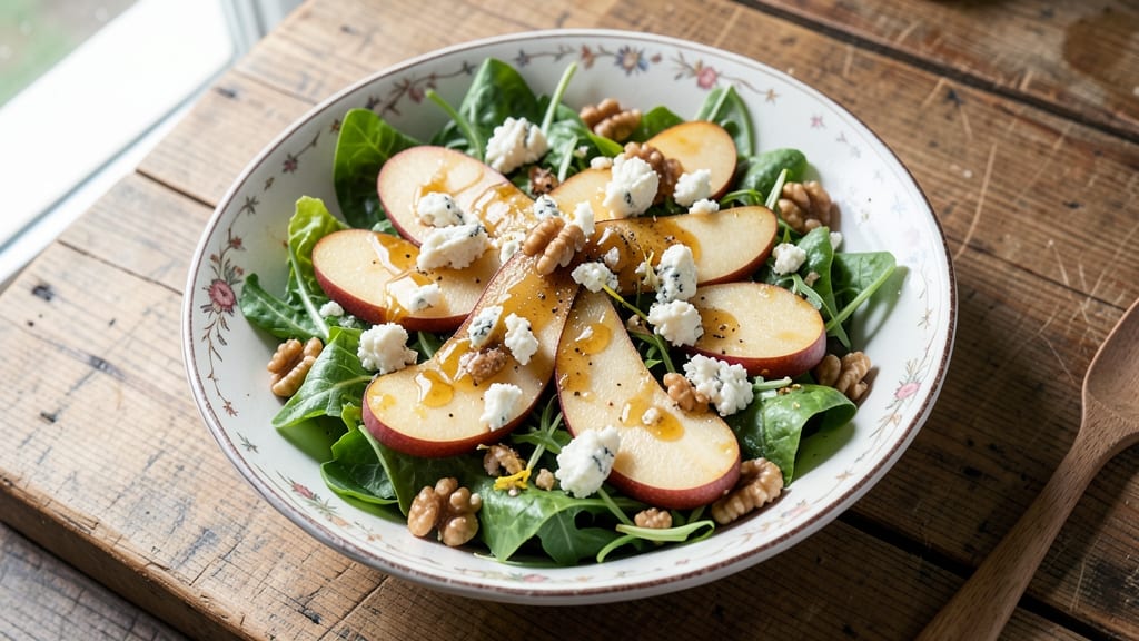 Barefoot Contessa's Pear and Blue Cheese Salad Recipe: Sweet-Tangy Balance With Crunchy Walnuts
