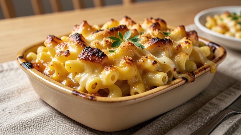 Baked Mac and Cheese Recipe Black Chef: Deep-Dish Crispy Top, Velvety Cheddar Core