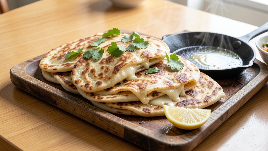 Amul Cheese Paratha Recipe: Crispy Layers With Gooey Stretch