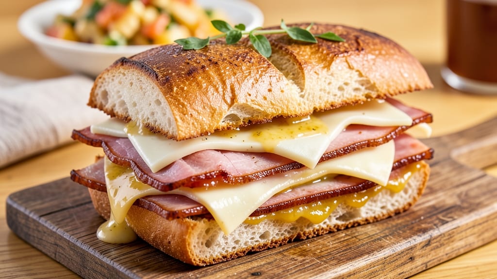 Arby's Hot Ham and Cheese Recipe: Crispy-Topped Melty Cheese Sandwich Magic