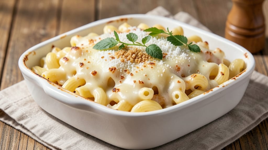 Applebee's 3 Cheese Mac and Cheese Recipe: Crispy Breadcrumb Crown Over Melty Cheddar