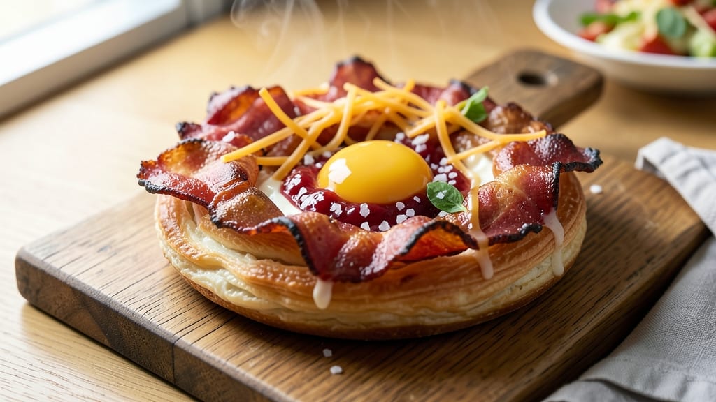 Bacon Cheese Rings With Strawberry Preserves Recipe: Sweet-Savory Brunch Bites in 20 Minutes