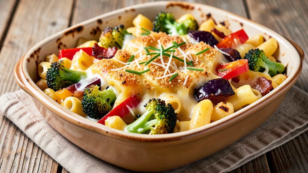 Baked Mac and Cheese Recipe with Veggies: Hidden Greens in Creamy Comfort