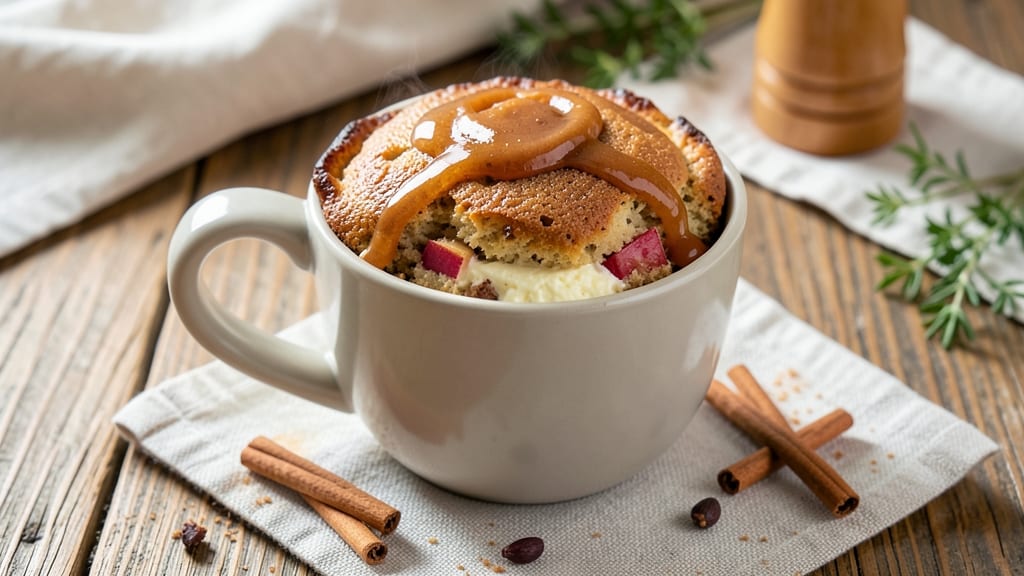 Apple Cinnamon Cottage Cheese Mug Cake Recipe: Warm Spice and Creamy Texture in Minutes
