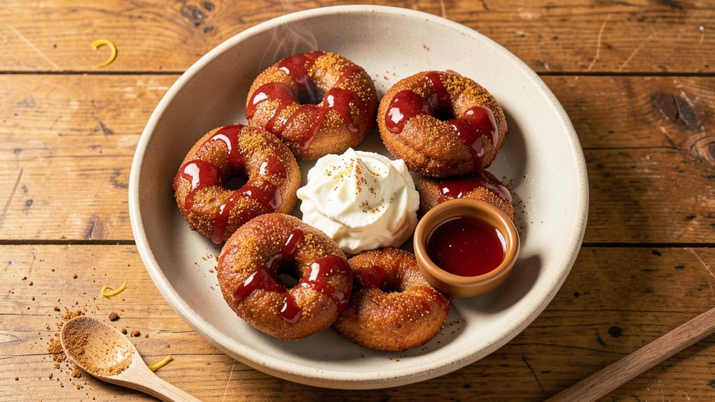 Apple Cider Cottage Cheese Donuts Recipe: Warm Spiced Crunch With Gooey Centers