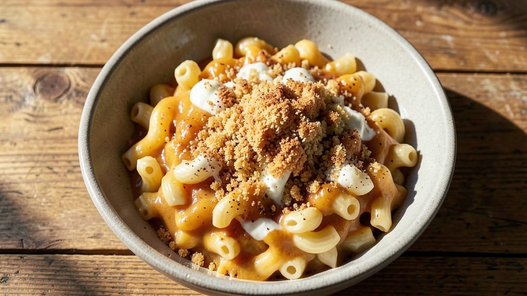 Baked Mac and Cheese Recipe with Cheddar Cheese Soup: One-Pot Crispy-Topped Creamy Delight