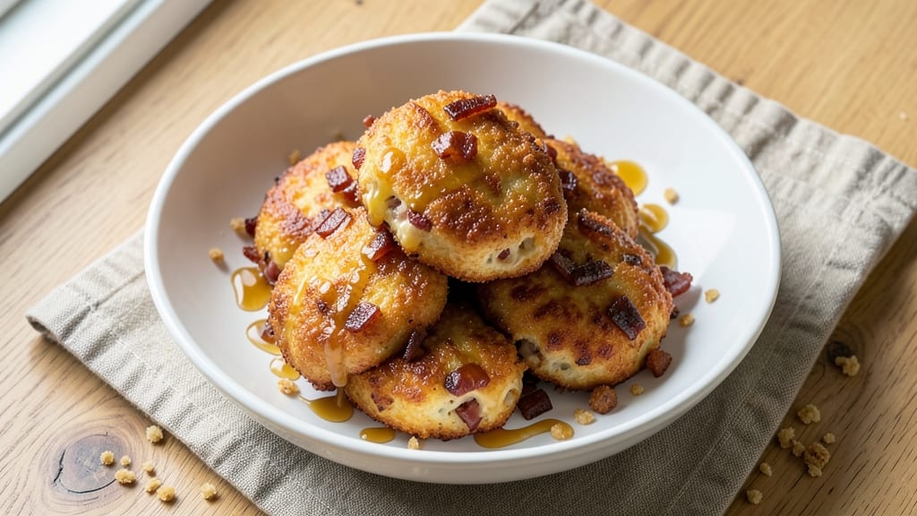 Bacon and Cheese Croquettes Recipe: Crispy Shells With Smoky Pull-Apart Magic