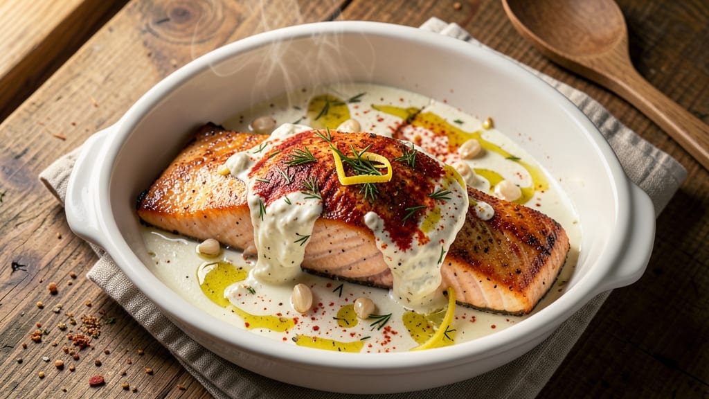 Baked Cheese Salmon Recipe: Crispy Top, Melty Center Magic
