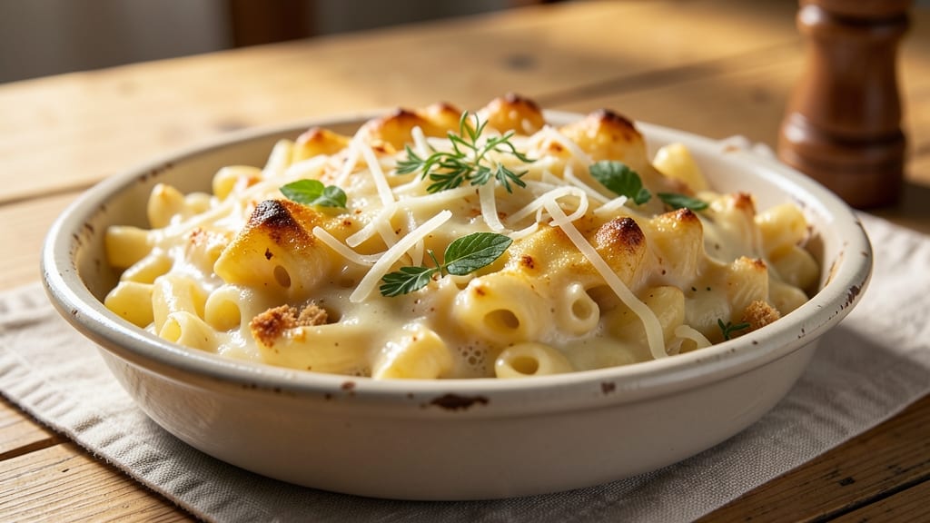 Anthony's Mac and Cheese Recipe: Crispy Breadcrumb Crown Over Gooey Cheddar Layers