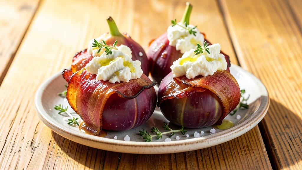 Bacon-Wrapped Figs With Goat Cheese Recipe: Sweet-Savory Balance in 15 Minutes