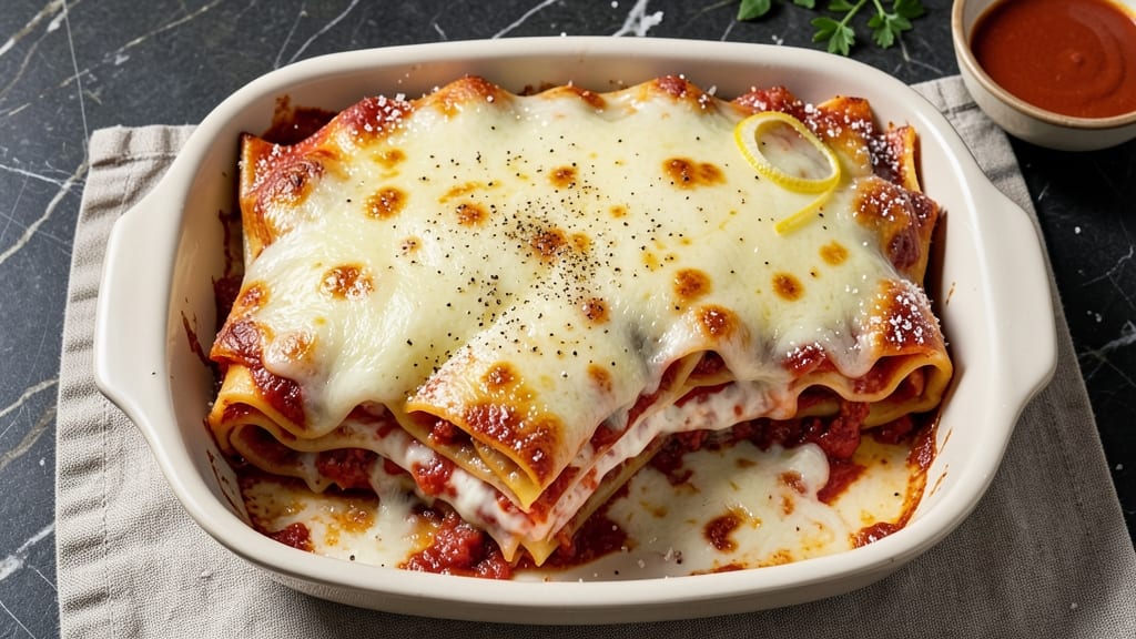 All-Cheese Lasagna Recipe: Triple-Layered Crunch With Warm Cheese Pulls