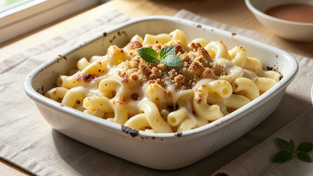 Anthony's Macaroni and Cheese Recipe: Baked-to-Golden Crisp With Three Cheese Layers