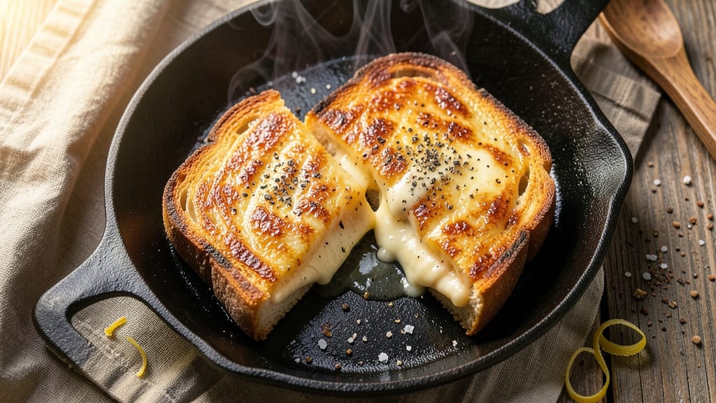 Beecher's Grilled Cheese Recipe: Buttery Crust and Gooey Cheddar Layers