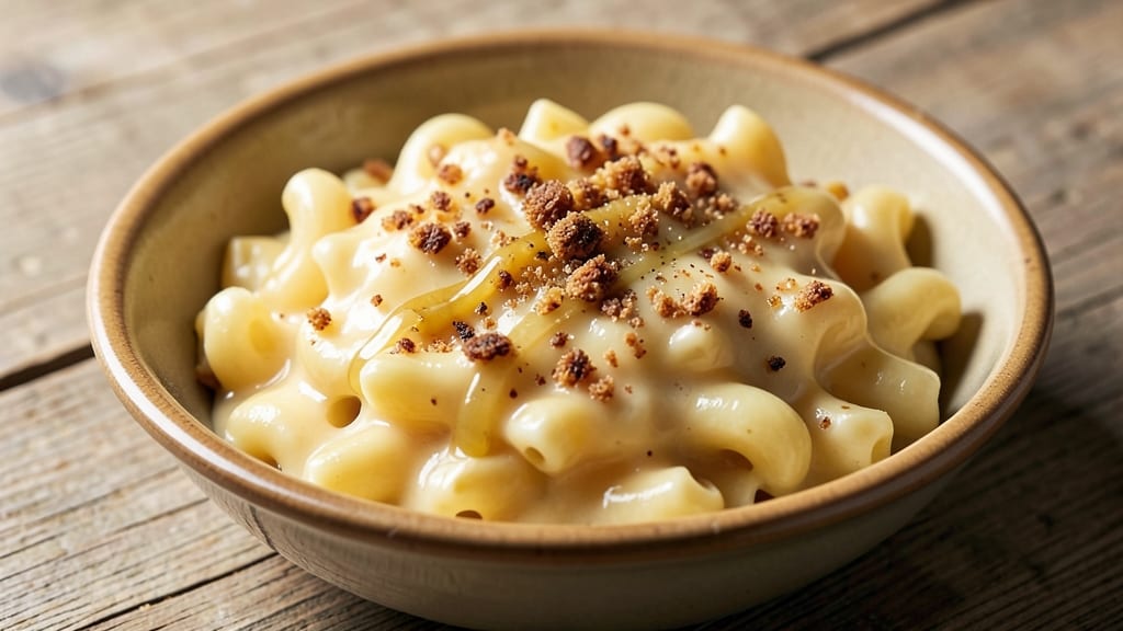 Alton Brown's Stovetop Mac and Cheese Recipe: Velvety Cheese Sauce With Crispy Breadcrumb Crown