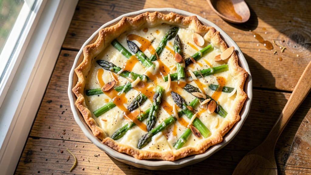 Asparagus and Cheese Quiche Recipe Easy: One-Pan Brilliance With Crispy Edges
