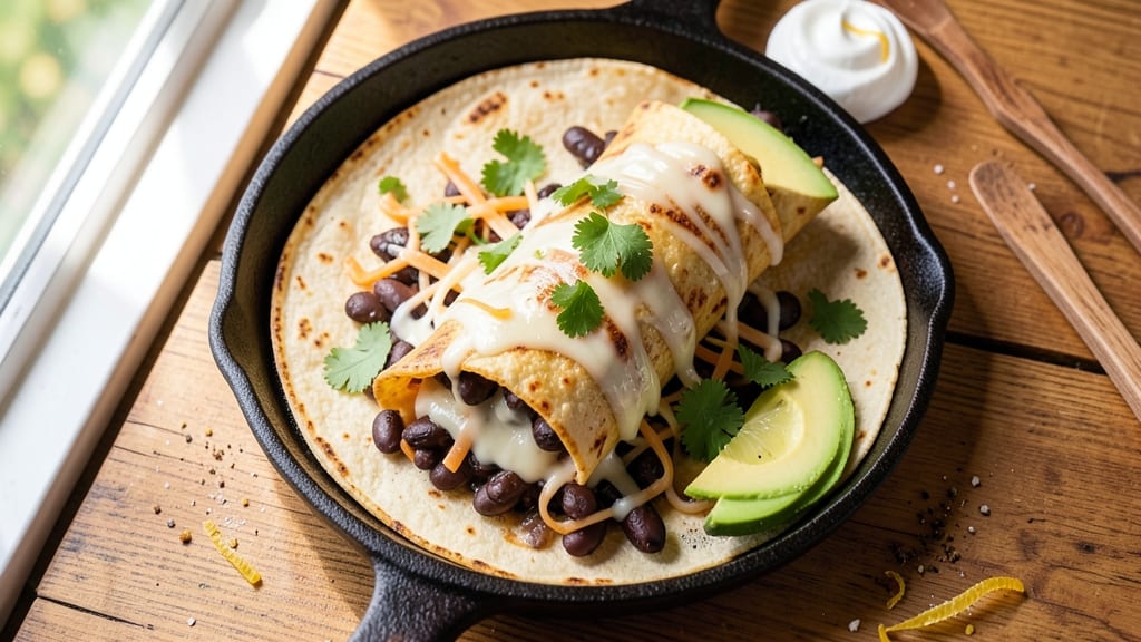 Bean and Cheese Burrito Recipe Pioneer Woman: Crispy Tortilla Wraps With Gooey Cheese Pulls