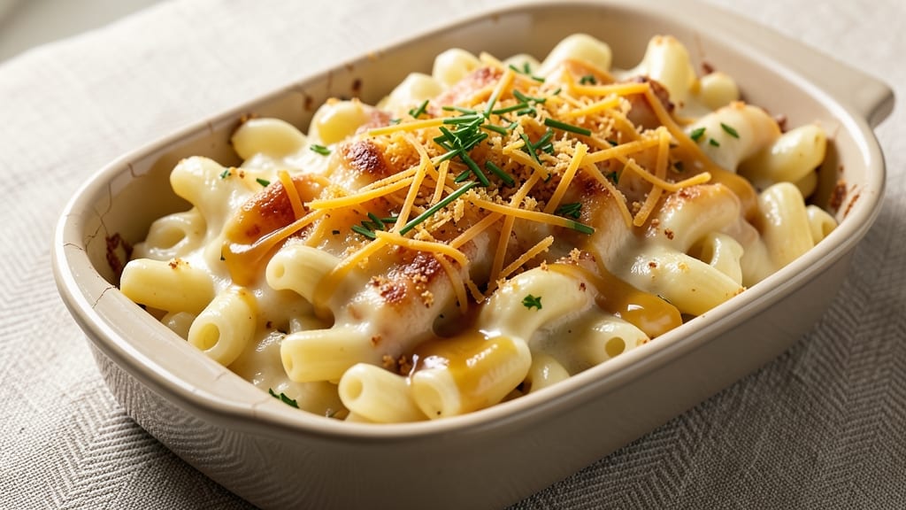 Baked Mac and Cheese Recipe Bechamel: Triple-Layered Crunch and Velvety Pull-Apart Cheese