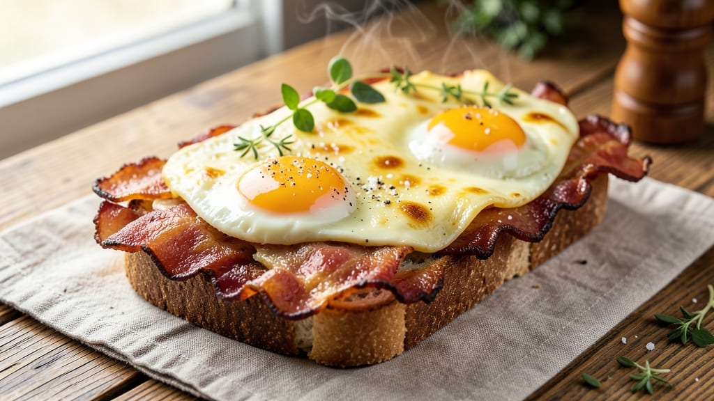 Bacon Egg and Cheese Bread Recipe: Crispy-Golden Crust With Runny Yolk Magic