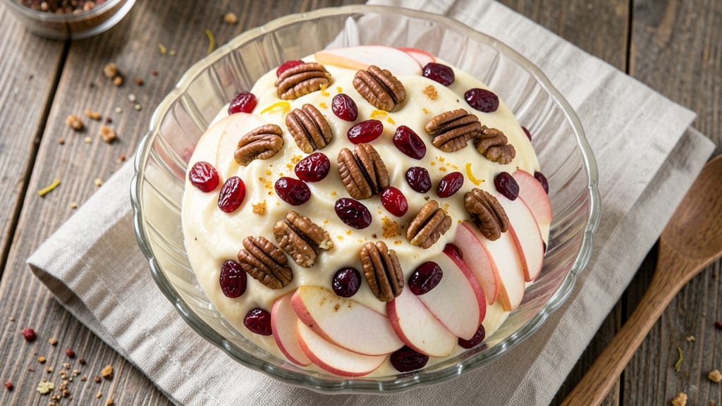 Apple Pecan Cranberry Holiday Cheese Ball Recipe: Festive Bite-Sized Holiday Magic