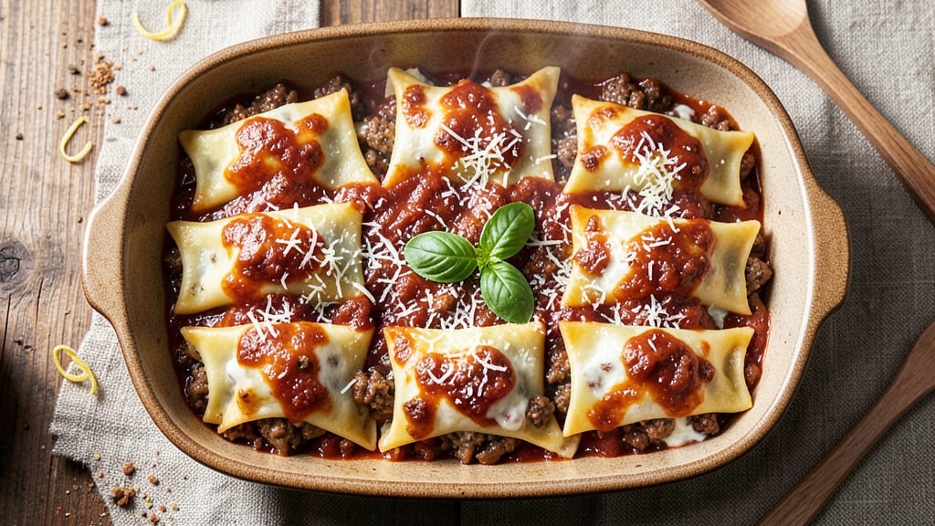 Beef and Cheese Manicotti Recipe: Triple-Layered Pasta with Rich Tomato Embrace