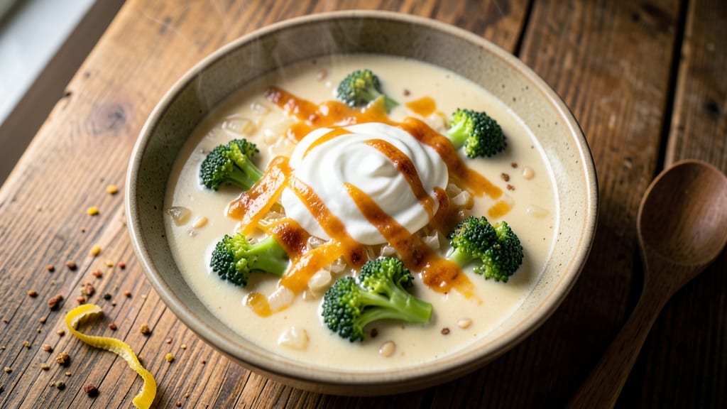 Applebee's Broccoli Cheese Soup Recipe: Crispy Top, Velvety Cheese Swirls