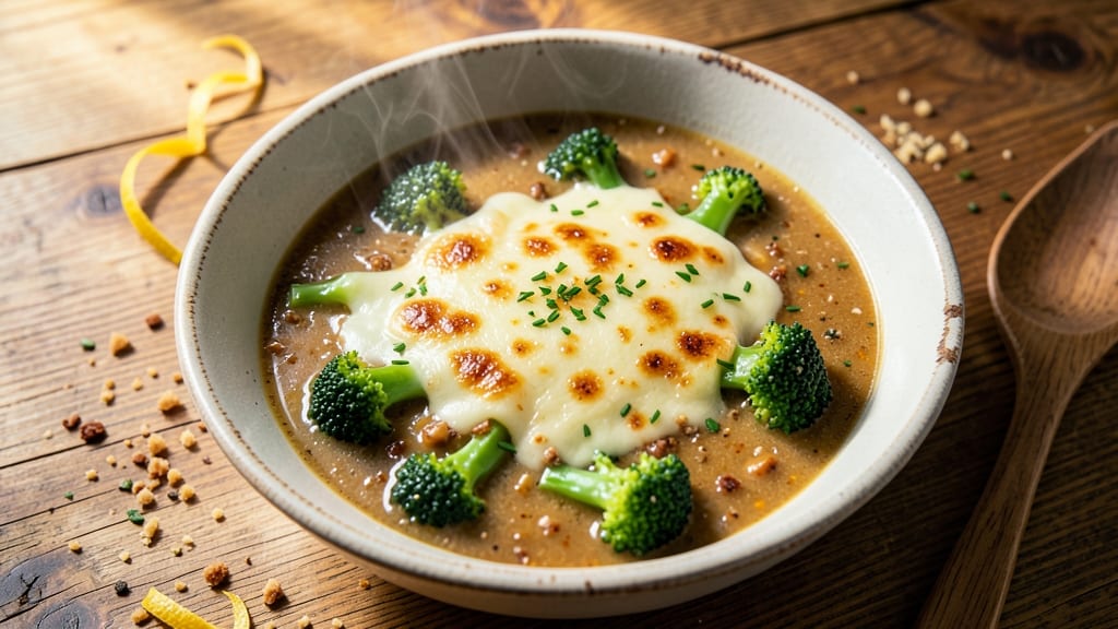 Bear Creek Broccoli Cheese Soup Recipe: Crispy Breadcrumbs Top the Creamy Base