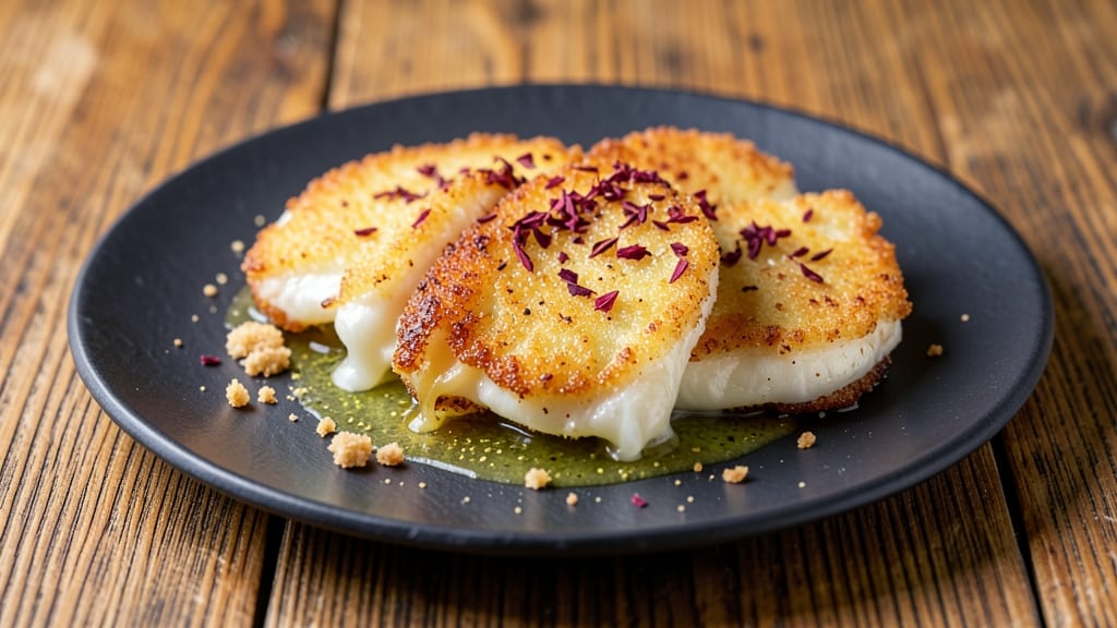 Baked Cheese Slices Recipe: Crispy Breaded Crunch With Gooey Centers