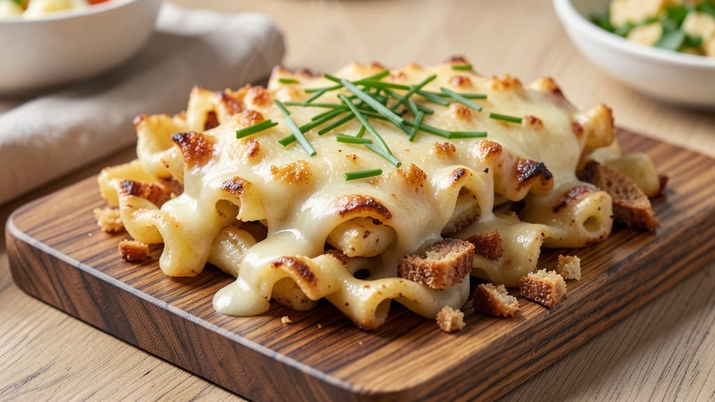 Baked Cheese Spaetzle Recipe: Crispy Edges, Melty Stretchy Cheese Rivers