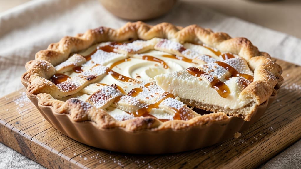 Baked Cream Cheese Pie Recipe: Buttery Crust and Silky Filling Bliss