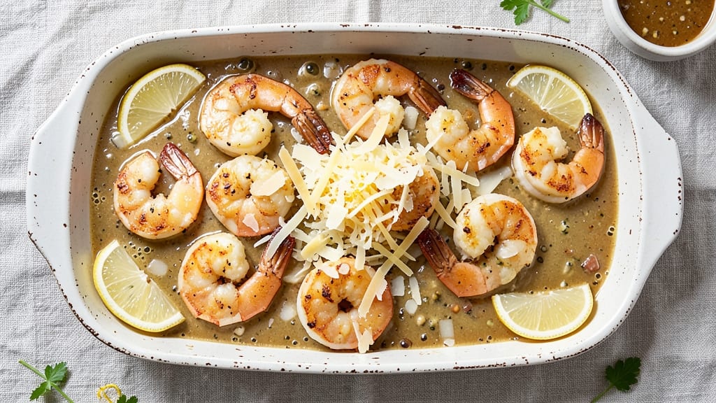 Baked Cheese Shrimp Recipe: Garlic-Butter Bake With Crispy Breadcrumbs