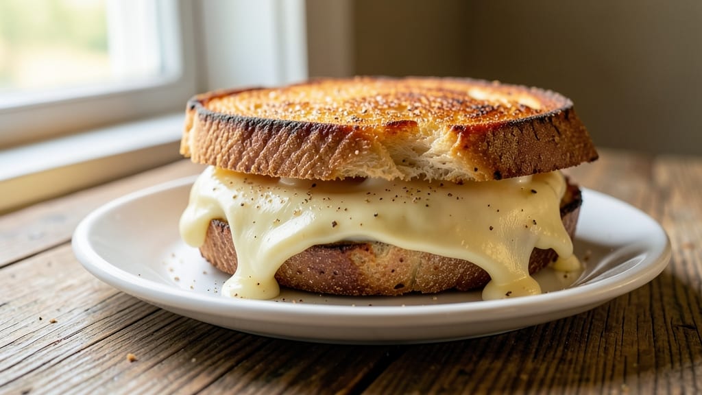 American Grilled Cheese Recipe: Crispy-Golden Crust With Stringy, Melty Cheddar