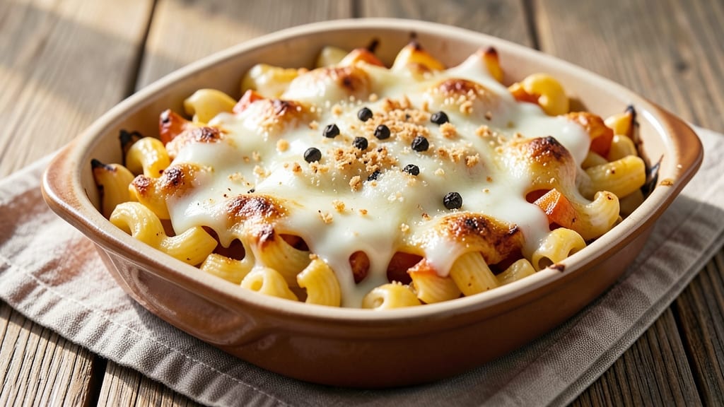 Baked Macaroni and Four Cheese Recipe: Crispy Top, Gooey Pull-Apart Layers