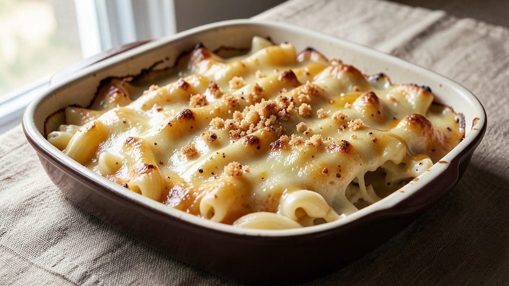 Baked Mac and Cheese Recipe for 20 People: Crowd-Pleasing Crispy-Top Feast