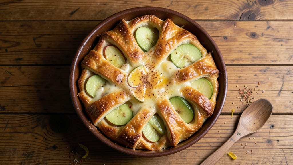 Apple Cheese Pastry Recipe: Spiced Fruit and Savory Crust Harmony