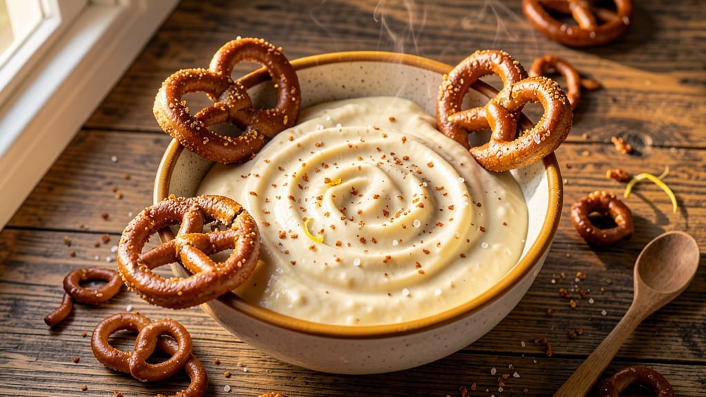 Auntie Anne's Pretzel Cheese Dip Recipe: Crunchy Top, Gooey Cheese Pull-Apart Magic