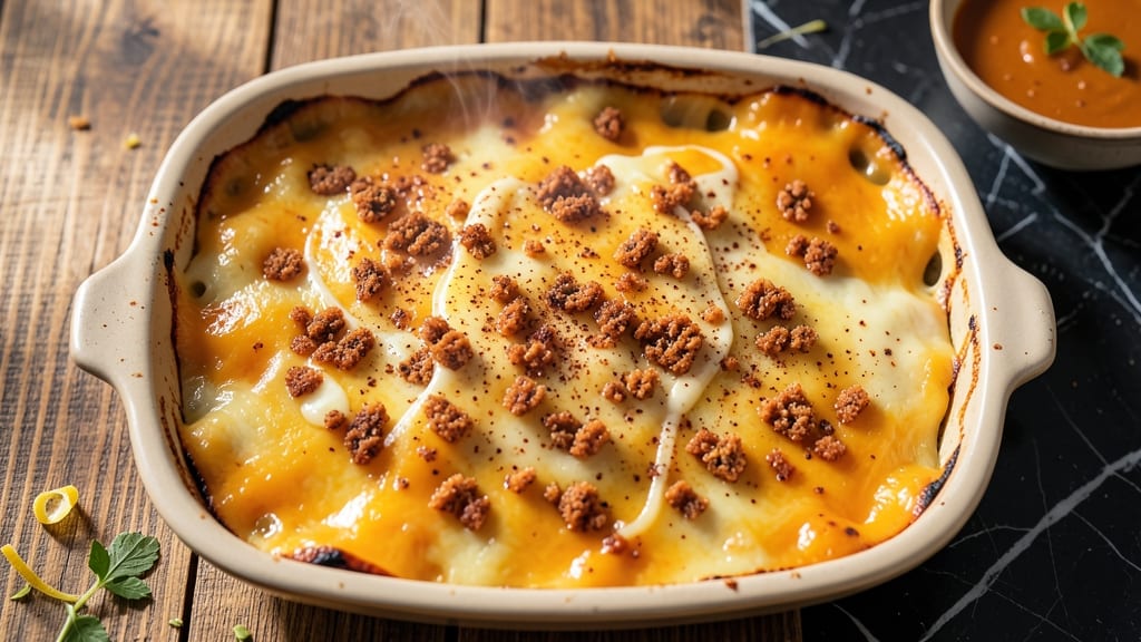 Baked Cheddar Cheese Recipe: Crispy Crust, Melty Streaks in One-Pan