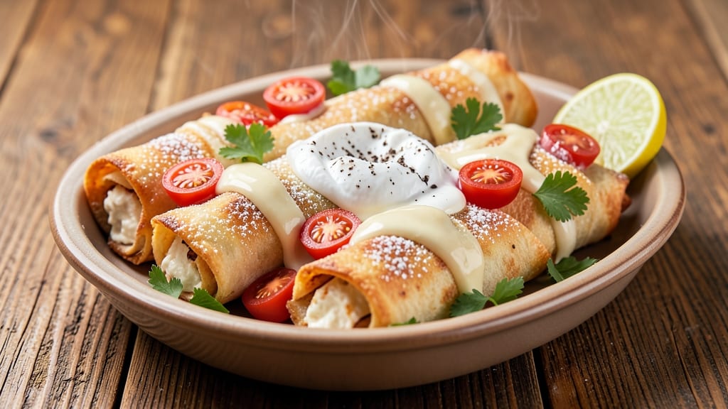 Baked Cream Cheese Taquitos Recipe: Crispy Shells With Gooey Pull-Apart Magic
