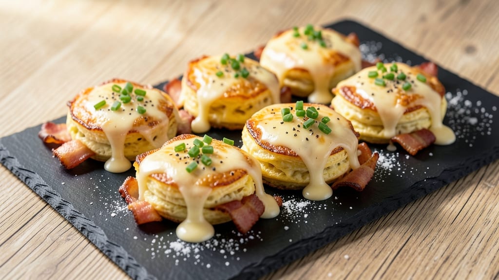 Bacon Cheese Omelette Bites Recipe: Crispy Edges, Melty Pull-Apart Centers