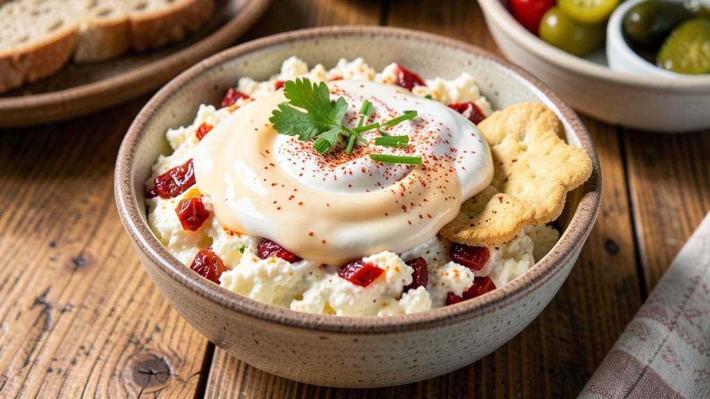 Augusta Masters' Pimento Cheese Recipe: Smoky Cheddar and Roasted Pepper Velvety Spread