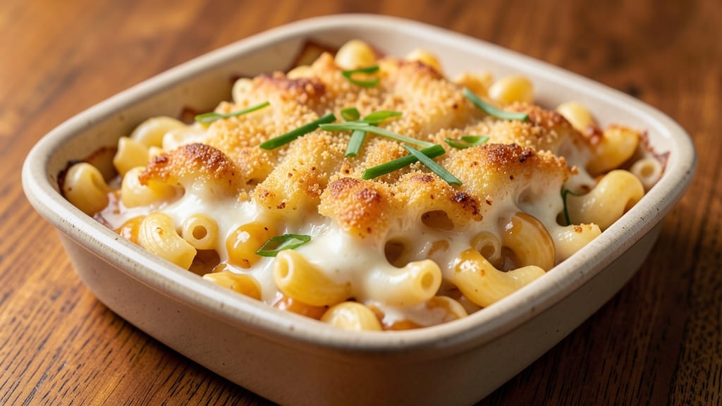 Bahamian Baked Macaroni and Cheese Recipe: Spicy Jerk-Inspired Crunch and Cream
