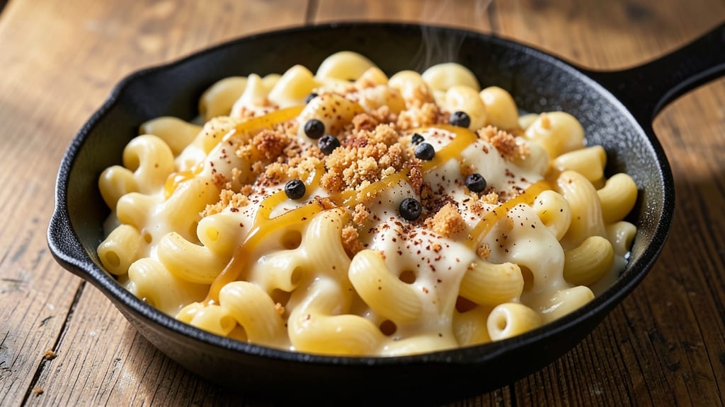 American Style Macaroni and Cheese Recipe: Triple-Cheese Crunch With Buttery Breadcrumbs