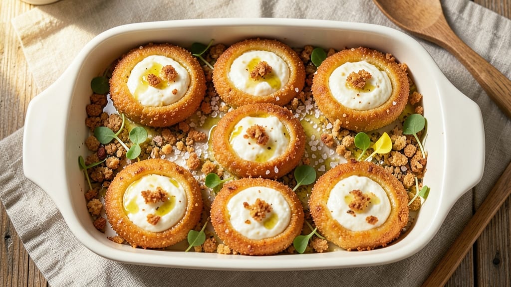Baked Cottage Cheese Eggs Recipe Healthy: High-Protein Breakfast Bake With Crispy Top
