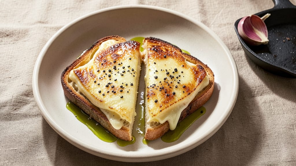 Asiago Grilled Cheese Recipe: Golden Crust and Nutty Pull-Apart Layers
